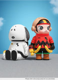 GENUINE POP MART MEGA SPACE MOLLY 100% Charlie Brown & Snoopy