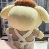 Sanrio PomPomPurin Best Friends Overalls Series Plush Toy (25cm)
