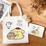 3 Piece Set PomPomPurin Canvas Tote Bag