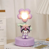 Sanrio Night Light Kuromi Hello Kitty Lamp.