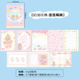 64 Pages Cute Sticky Notes Memo Pad Planner Journal Notepad