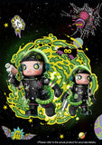 Genuine Pop Mart Mega Space Molly 400% Rick and Morty Limited Edition Figure