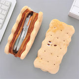 Cookie Biscuit Pencil Pen Case Plush