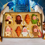 GENUINE POP MART Twinkle Twinkle Savor the Moment Series Fresh-Baked Mini Cookies Plush Pendant Blind Box Figure