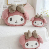 Sanrio Hello Kitty My Melody Kawaii Plush Cushion - LoveJojo