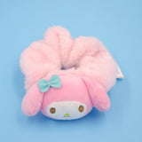 Sanrio Headband Plush Hairband Cinnamoroll My Melody Kuromi Scrunchie Hangyodon