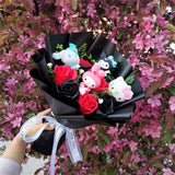 Sanrio My Melody Hello Kitty Plush Flower Bouquet