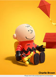 GENUINE POP MART MEGA SPACE MOLLY 100% Charlie Brown & Snoopy
