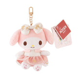Sanrio Kawaii Plush Keychains Hello Kitty Melody Kuromi Cinnamoroll Pochacco