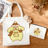 3 Piece Set PomPomPurin Canvas Tote Bag