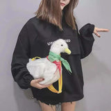 Duck Plush Purse Goose Crossbody Shoulder Messenger Bag - LoveJojo