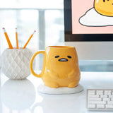 Sanrio Gudetama 400ml Mug Kawaii Ceramic Cup Adorkable Coffee Tea Cup