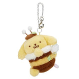 Sanrio Flower Field Whispers My Melody My Sweet Piano Kuromi Plush Pendant Keychain (12cm)