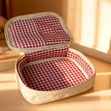 Makeup Bag Strawberry Cream Sando Plush Bag Sandwich