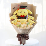 Sanrio Kawaii Plush Bouquet Cute Soft Stuffed Toys PomPomPurin - LoveJojo