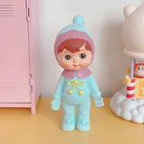 Classic Baby Girl Doll Cute Latex Rubber Baby Kids Office Decor Sonny Angel 20cm