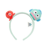 Sanrio Headband Plush Hairband Cinnamoroll My Melody Kuromi Scrunchie Hangyodon