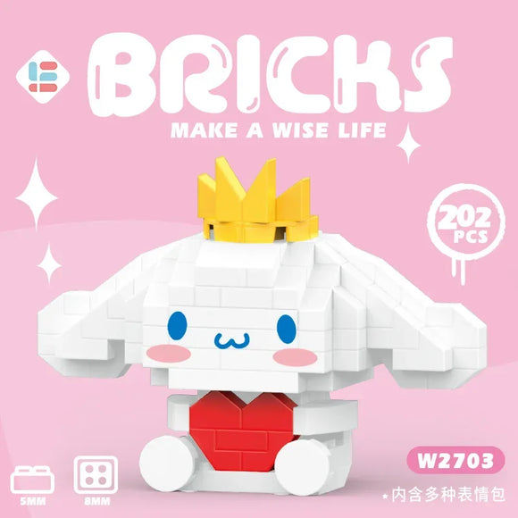 Sanrio Lego Building Block Figures - LoveJojo