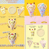 Bandai Pokemon Pikachu Piplup Crepe Plush