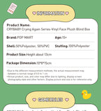GENUINE POP MART CRYBABY Crying Again Series Vinyl Face Blind Box