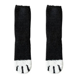 Fluffy Fuzzy Animal Cat Paw Print Socks Warm for Winter and Cold Weather