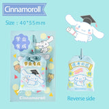 Omamori Keychain Embroidery Japanese Style Lucky Charm Bag Pendant