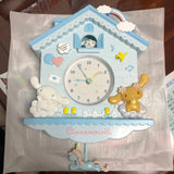 Sanrio Little Twin Stars My Melody Cinnamoroll PomPomPurin Hello Kitty Wall Clock