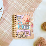 Capybara Kawaii Stationery Ringbound Notebook