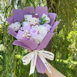 Sanrio Hello Kitty Kuromi Cinnamoroll My Melody Plush Bouquet