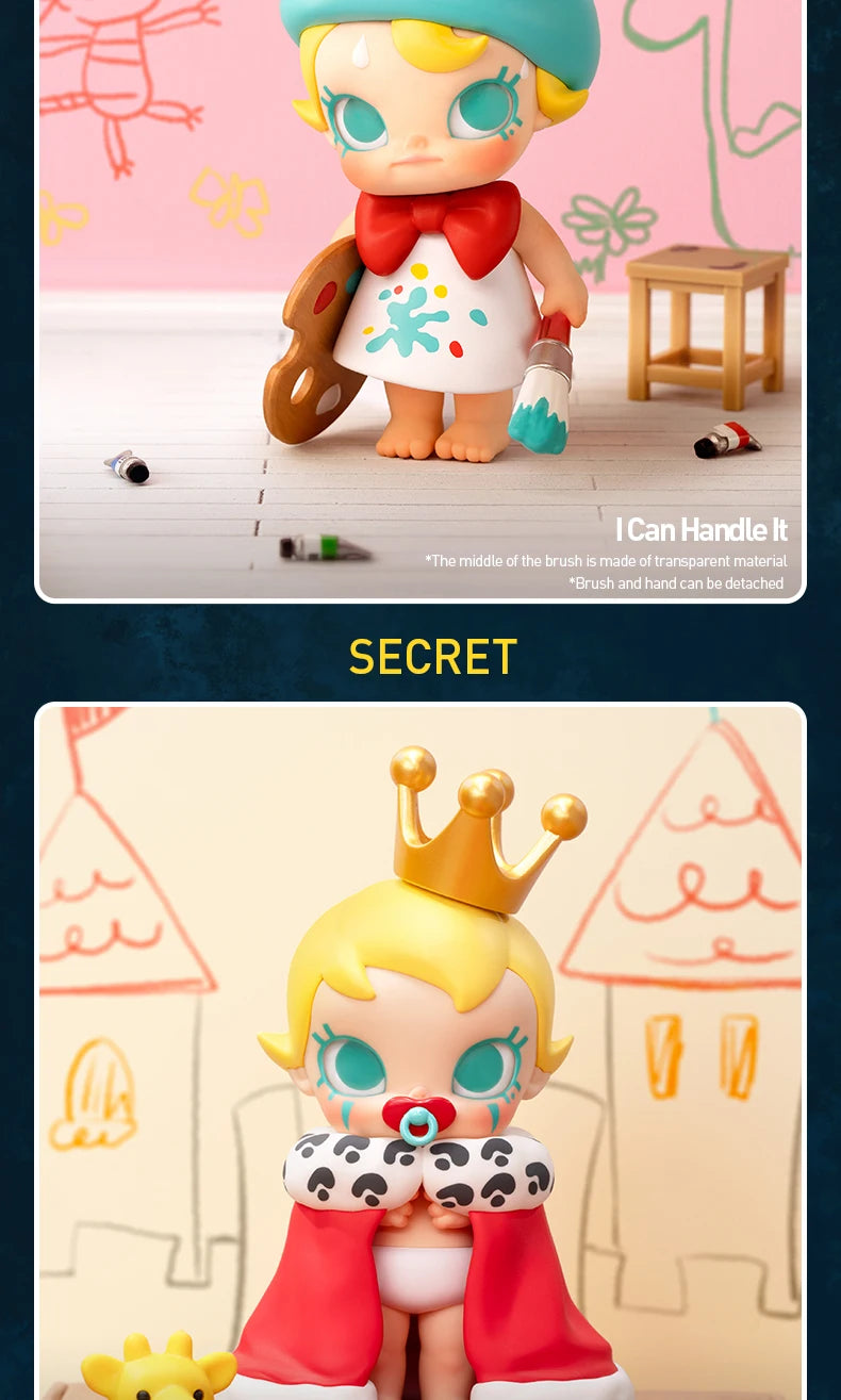 Genuine Pop Mart Baby Molly When I was Three! Series Blind Box