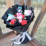 Sanrio My Melody Hello Kitty Plush Flower Bouquet