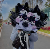 Sanrio Kuromi Plush Toy Bouquet - LoveJojo