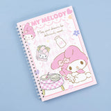Sanrio Cinnamoroll My Melody Kuromi Notebook - 60 Sheets