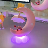 Kirby Moon Night Light Lamp