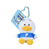 Sanrio Gudetama Tuxedo Sam Ahiru no Pekkle Hangyodon Kero Kero Keroppi Bad Badtz Maru Kirimichan Plush Keychain