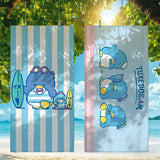 Sanrio Tuxedo Sam Towel Quick Drying Beach Swimming Gym