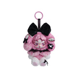 GENUINE POP MART SKULLPANDA × MY MELODY Plush Pendant Sanrio Figure Keychain