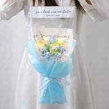 Flower Crochet Handmade Knitted Bouquet