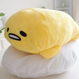 Sanrio Gudetama Plush Toys Kawaii Egg Soft Stuffed Plushie Dolls Lazy Egg Pillow 40cm