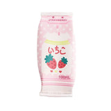 Pencil Case Strawberry Milk Box Bag Pink Pens Bag Japanese