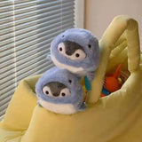 Penguin Ebi Fried Shrimp Prawn Plush Keychain 8cm