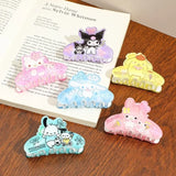 Sanrio Kawaii Hair Claw Clip My Melody Pochacco PomPomPurin Kuromi Hello Kitty Cinnamoroll