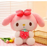 Sanrio Hello Kitty Kuromi Melody Cinnamoroll Stuffed Toys Kawaii
