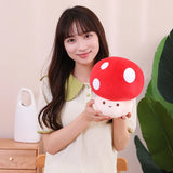 Mushroom Plush Toy Shiitake Mushroom Super Mario Level Up