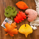 Gingko Maple Leaf Green Autumn Plush Toy