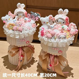 Kawaii Kuromi My Melody Hello Kitty Plush Doll Bouquet Sanrio