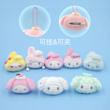 Sanrio My Melody Plush Keychain Hair Clip 2-in-1 Pendant