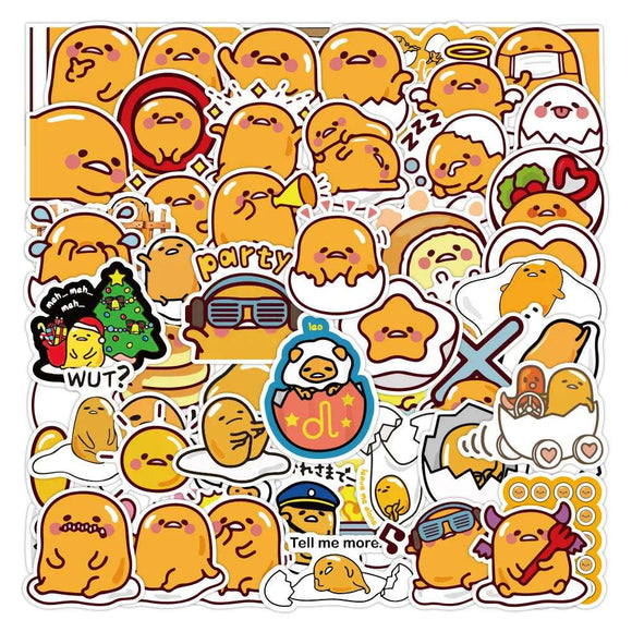 Sanrio Gudetama Lazy Egg Stickers Decoration Decals - LoveJojo