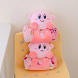 Kirby Flannel Plush Blanket Throw Pink - LoveJojo