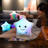 Luminous Star Plush Glowing LED Stars Cushion - LoveJojo